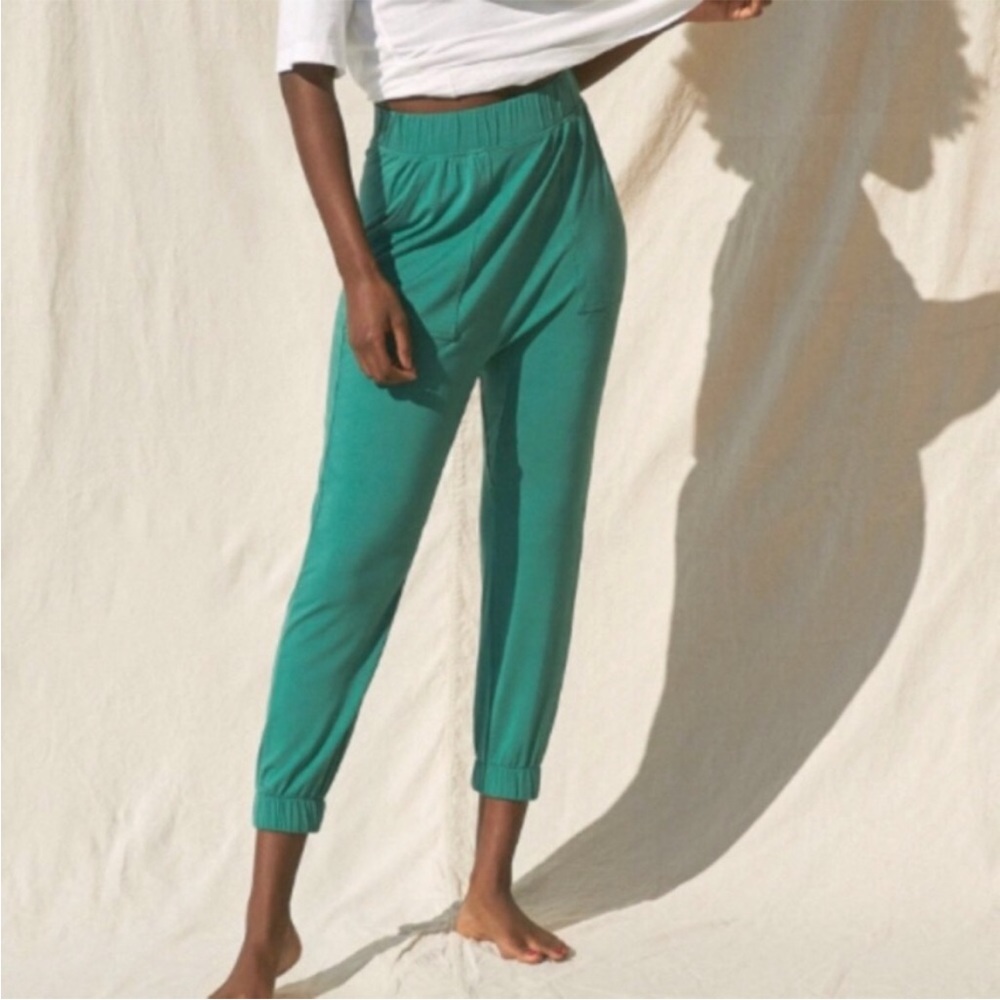 New Lunya Soft Modal Draped Joggers View 2